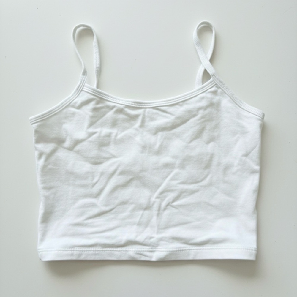 White Women's Camisole Top